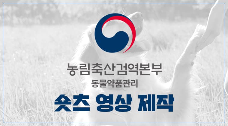 포트폴리오 : 농림축산검역본부 동물의약품관리과 숏츠 영상 제작 성공사례